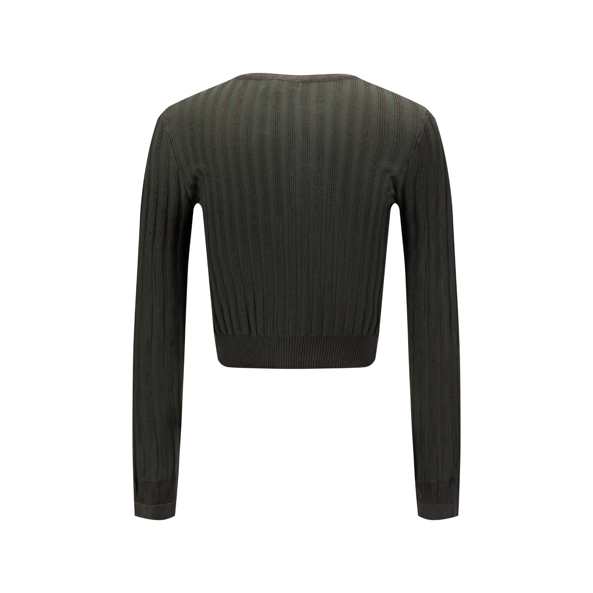 Ribbed Shrug - Green