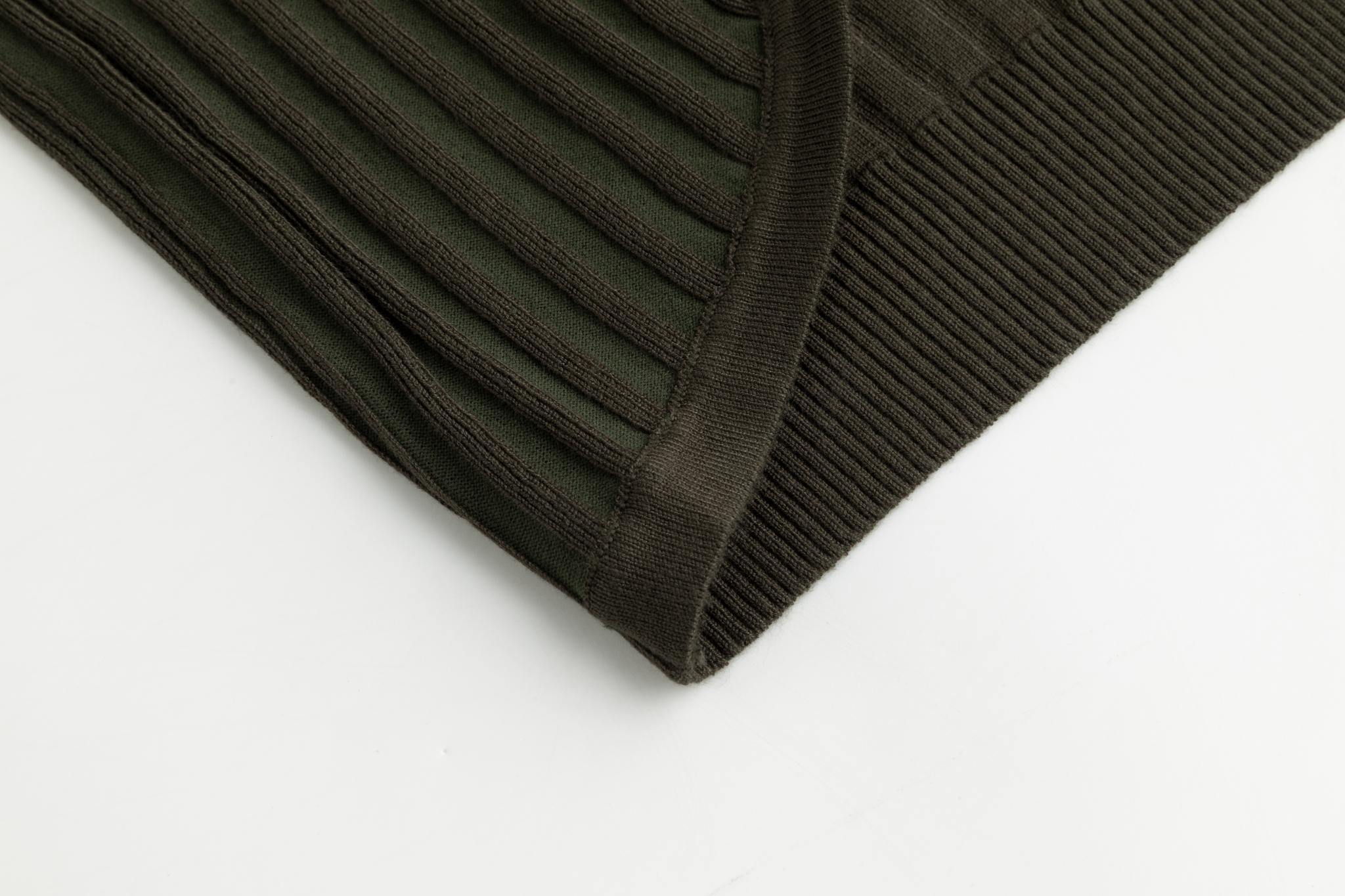Ribbed Shrug - Green