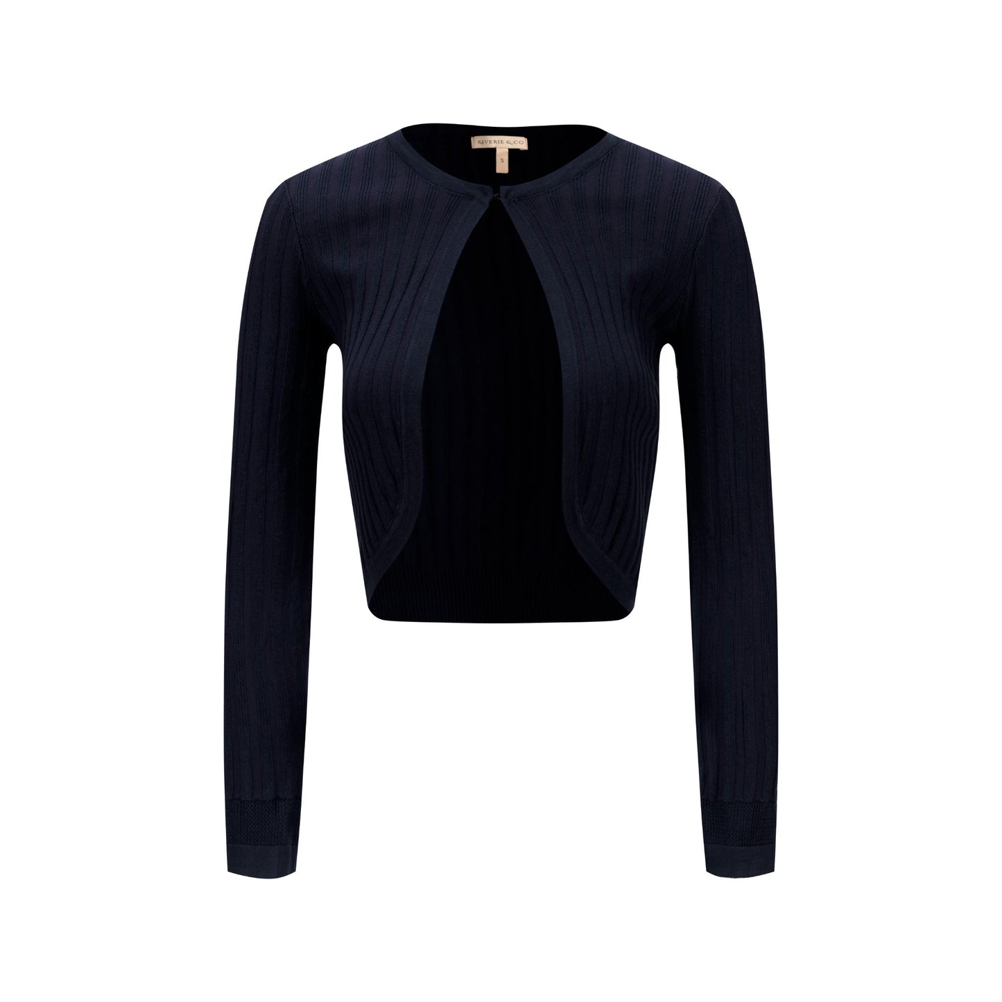 Ribbed Shrug - Blue