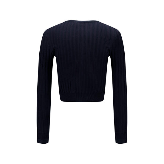 Ribbed Shrug - Blue