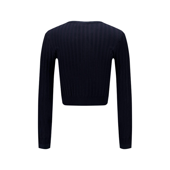 Ribbed Shrug - Blue