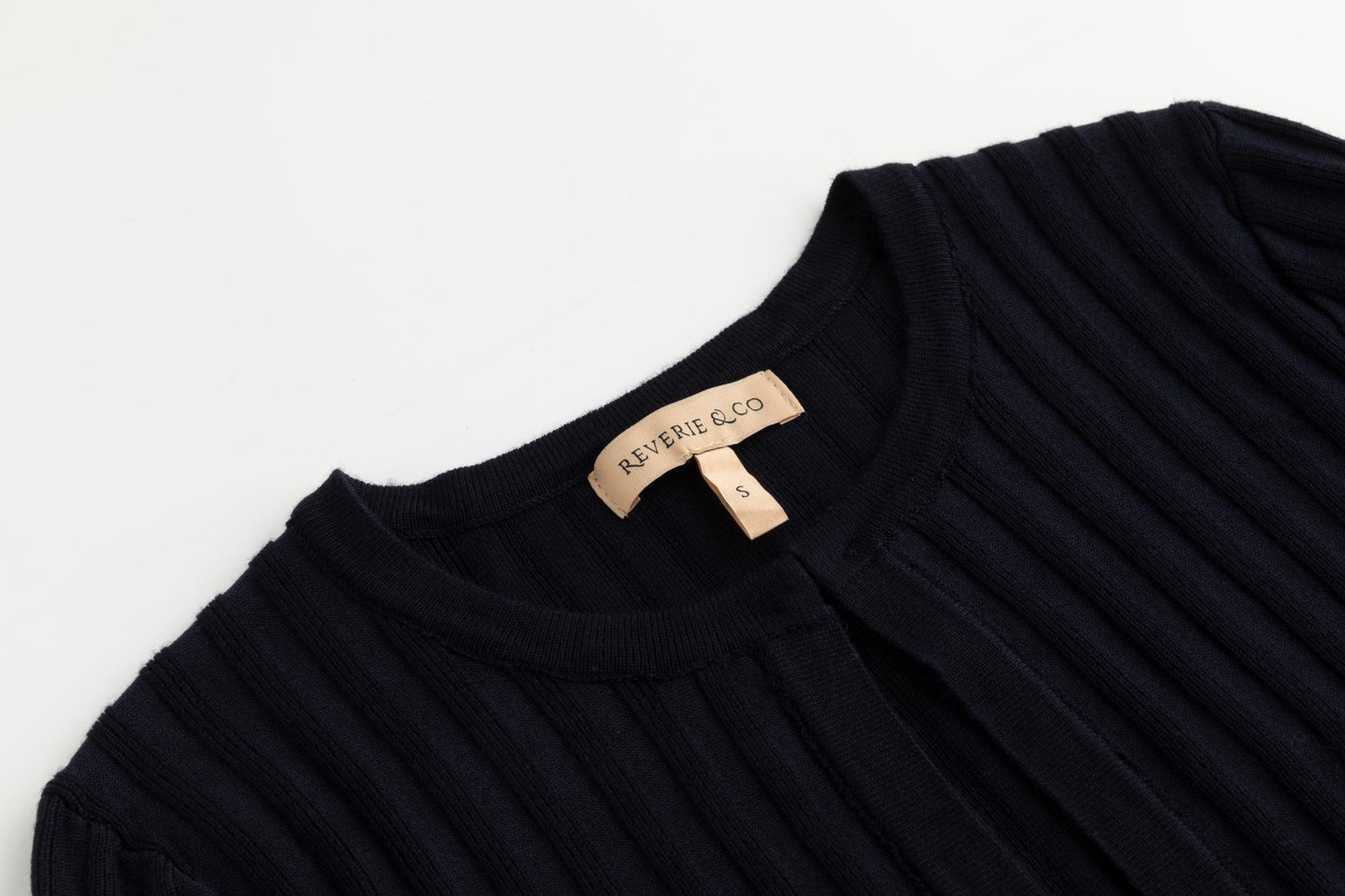 Ribbed Shrug - Blue