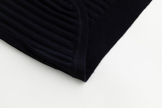 Ribbed Shrug - Blue
