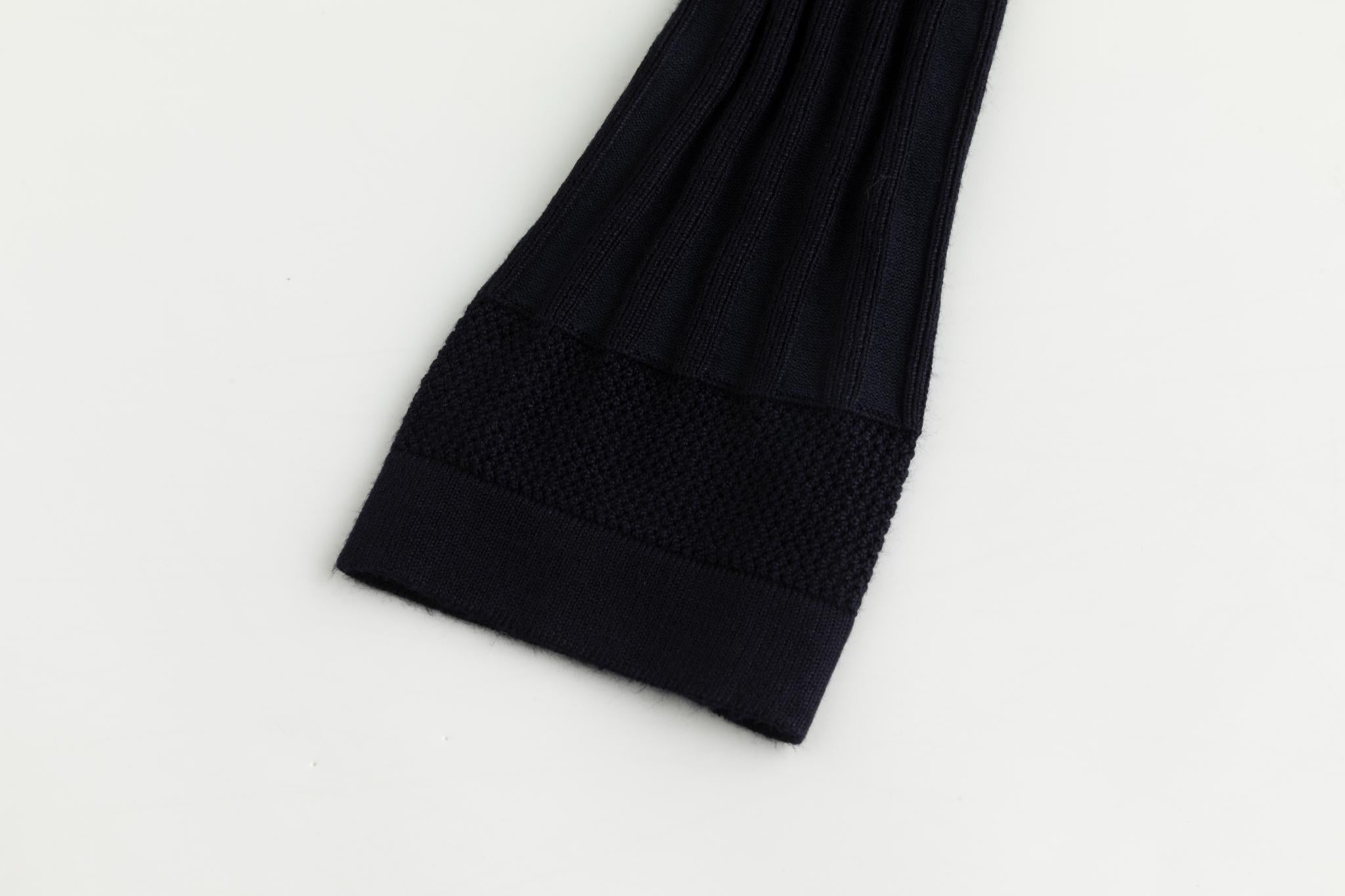 Ribbed Shrug - Blue