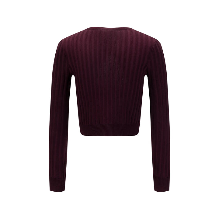 Ribbed Shrug - Burgundy