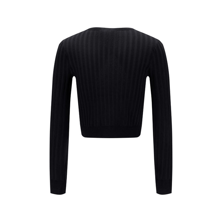 Ribbed Shrug - Black