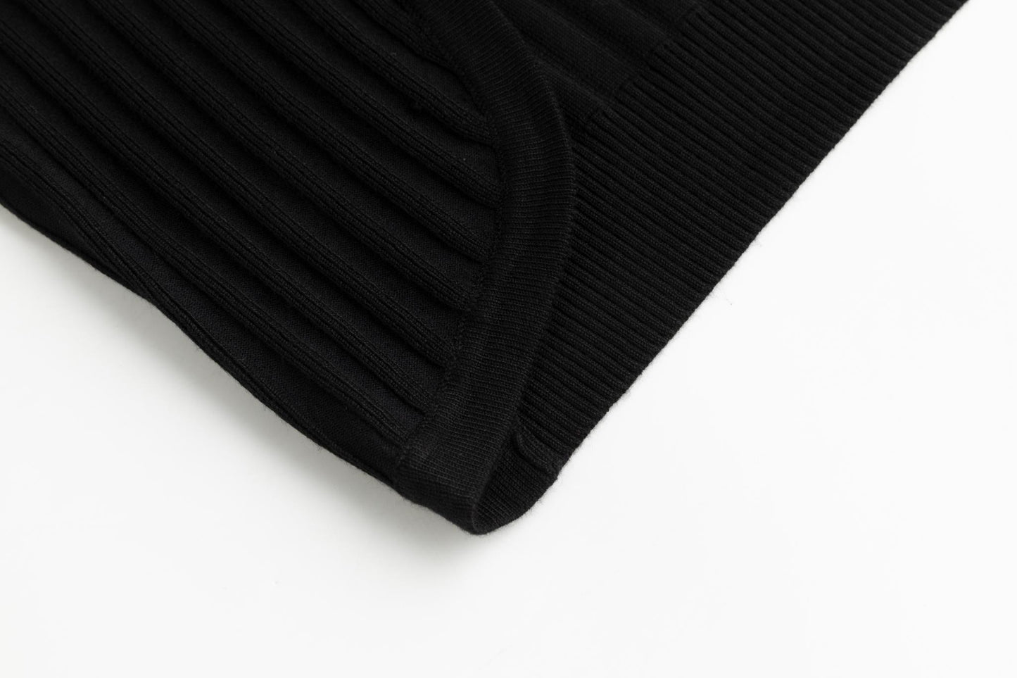 Ribbed Shrug - Black