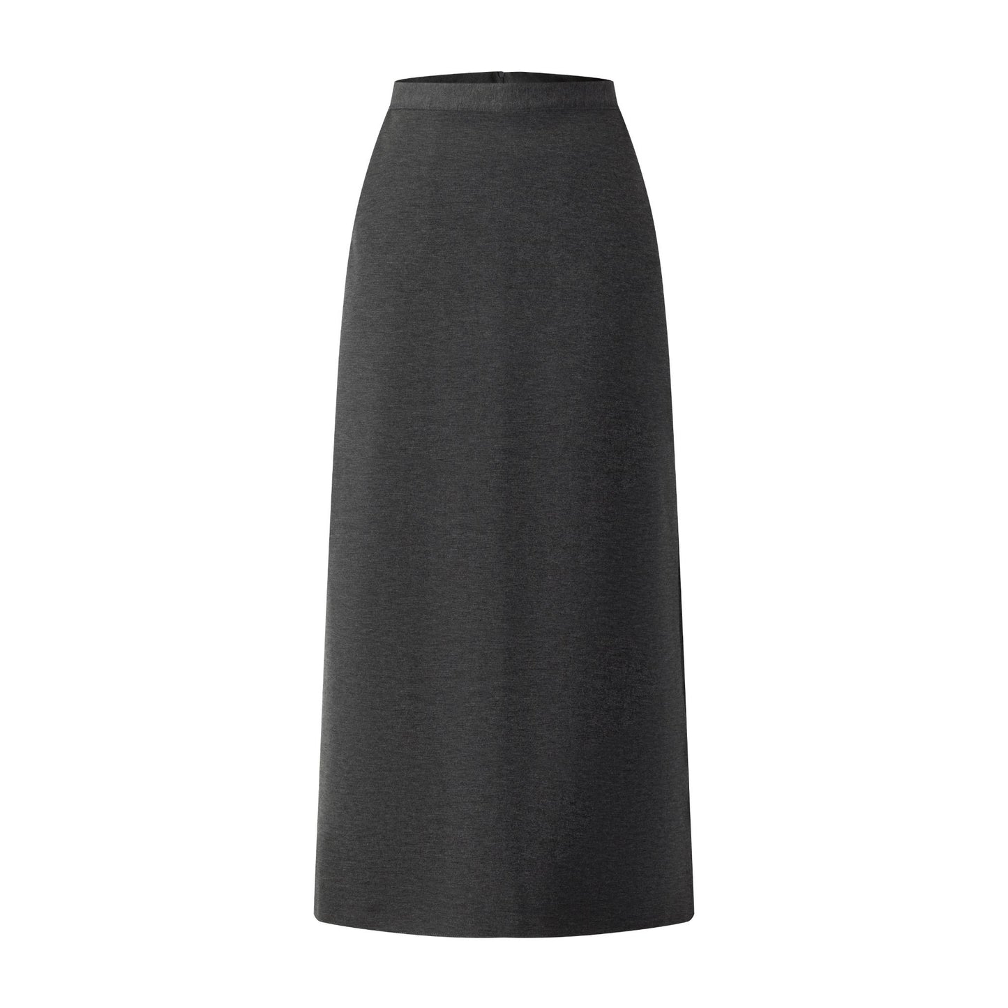 Hidden Pocket Skirt - Dark Heather Grey