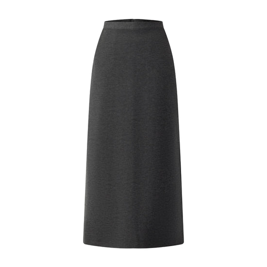 Hidden Pocket Skirt - Dark Heather Grey