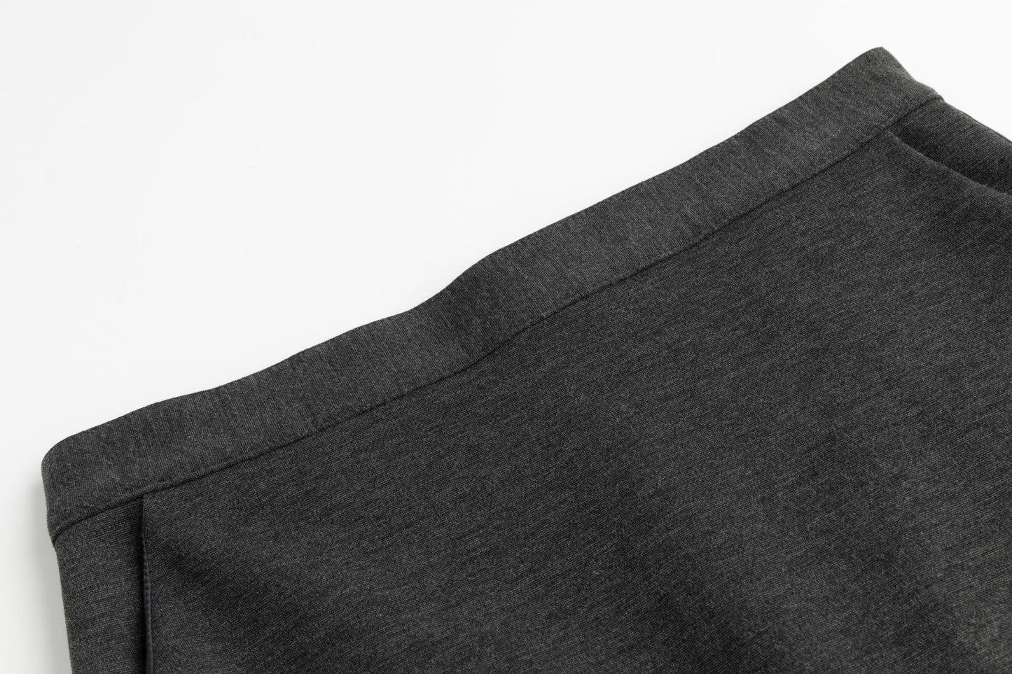 Hidden Pocket Skirt - Dark Heather Grey