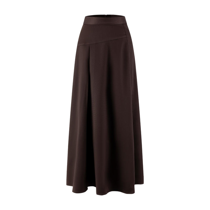 A-Line Skirt - Brown
