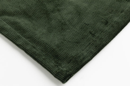 Corduroy Straight Skirt - Hunter Green