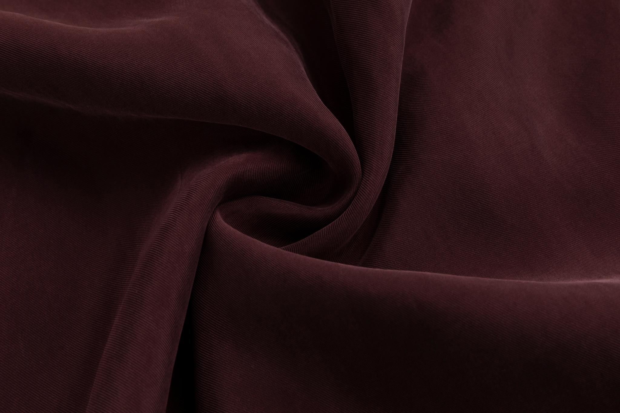 Brushed Suede Jumper - Burgundy