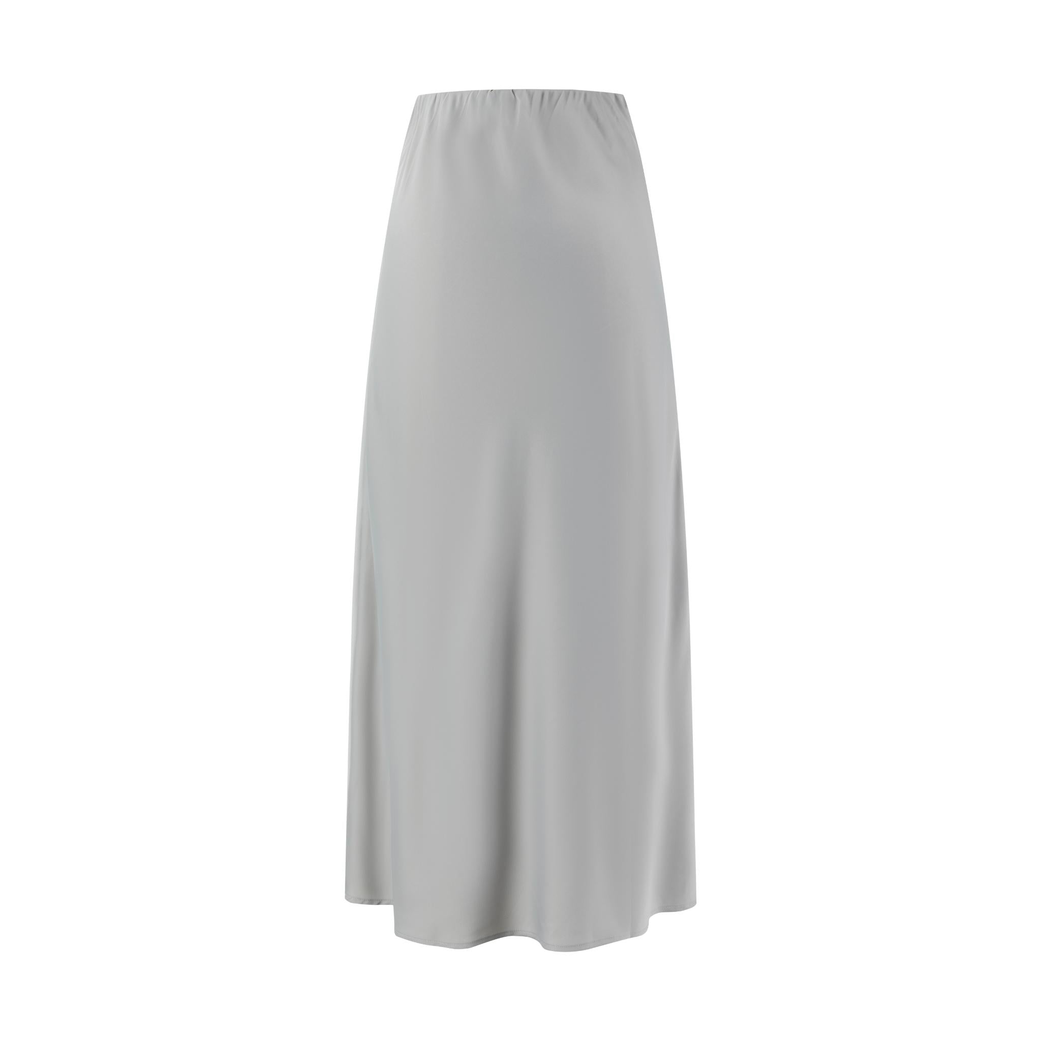 Slip Skirt- Light Grey