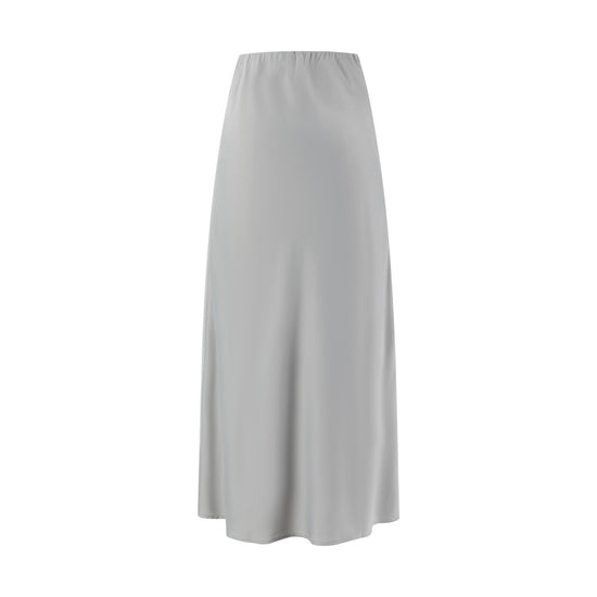 Slip Skirt- Light Grey