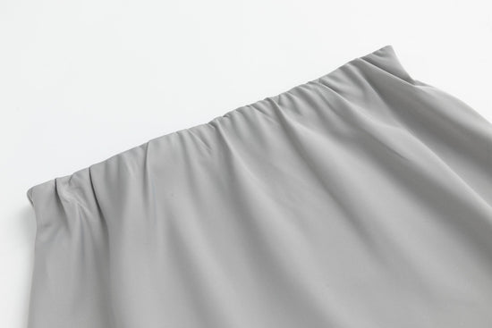 Slip Skirt- Light Grey