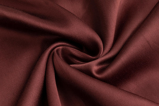 Silk Skirt - Burgundy
