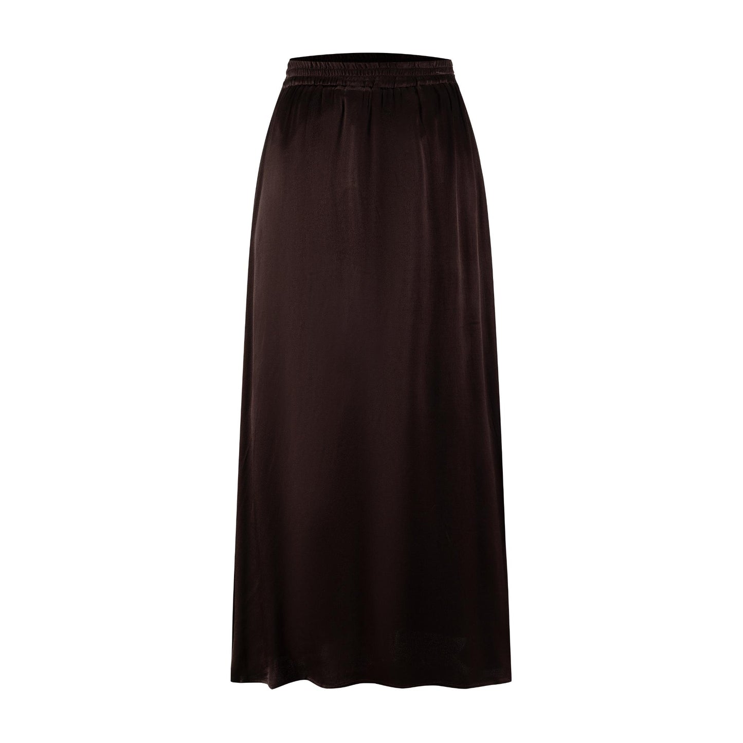 Silk Skirt - Brown