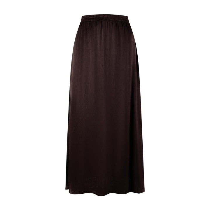 Silk Skirt - Brown