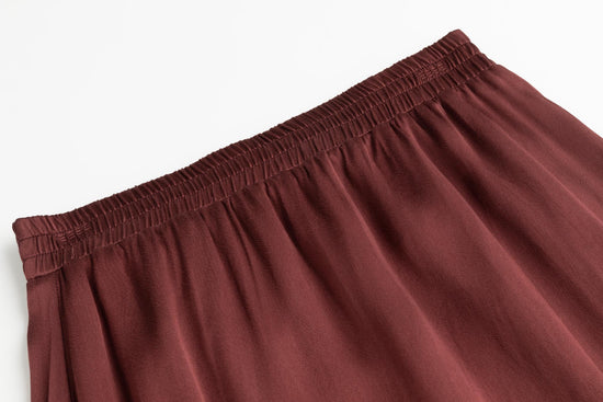 Slip Skirt - Burgundy