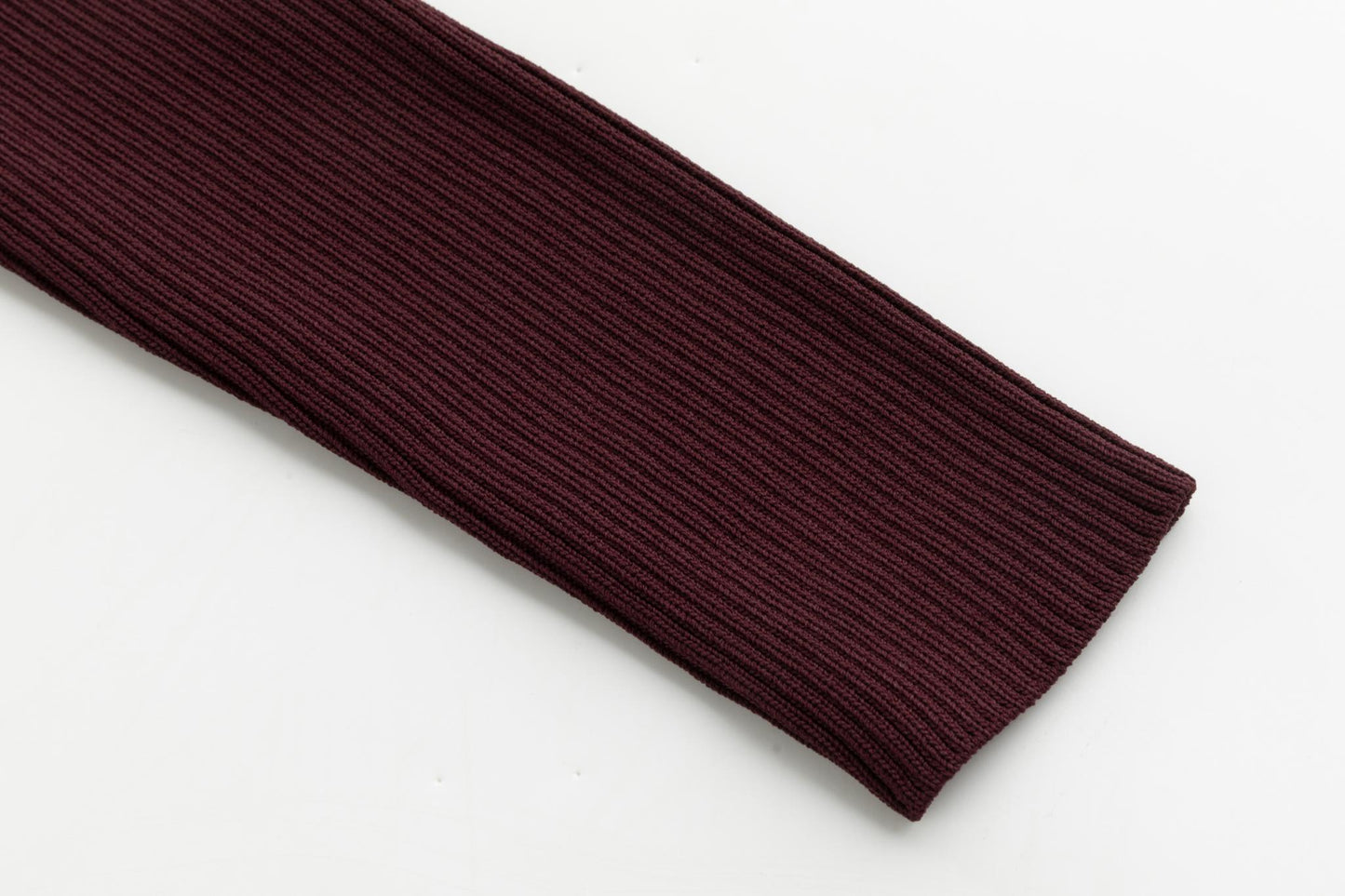 Plum Polish Knit Mock Neck Top