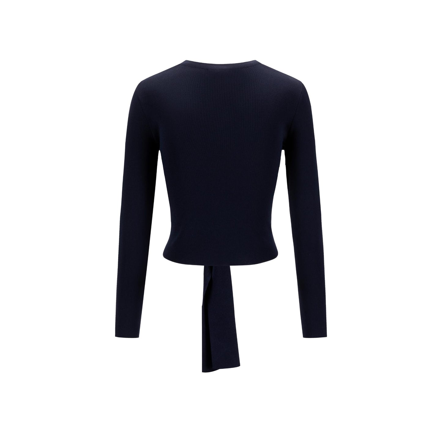 Blue Polish Knit Tie Top