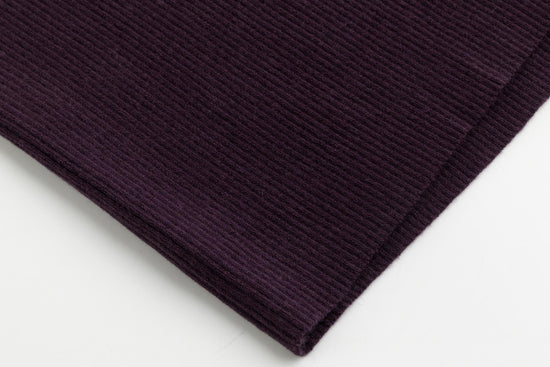 Plum Mixed Media Top