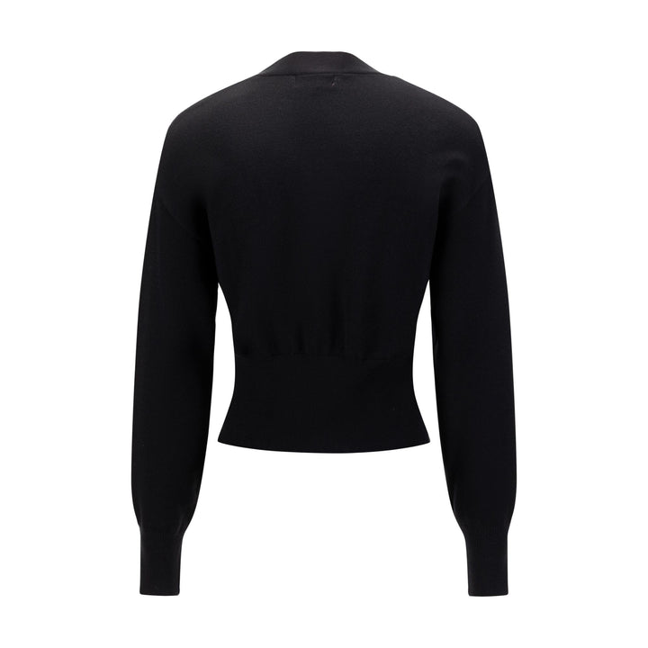 Black Gold Button Cardigan