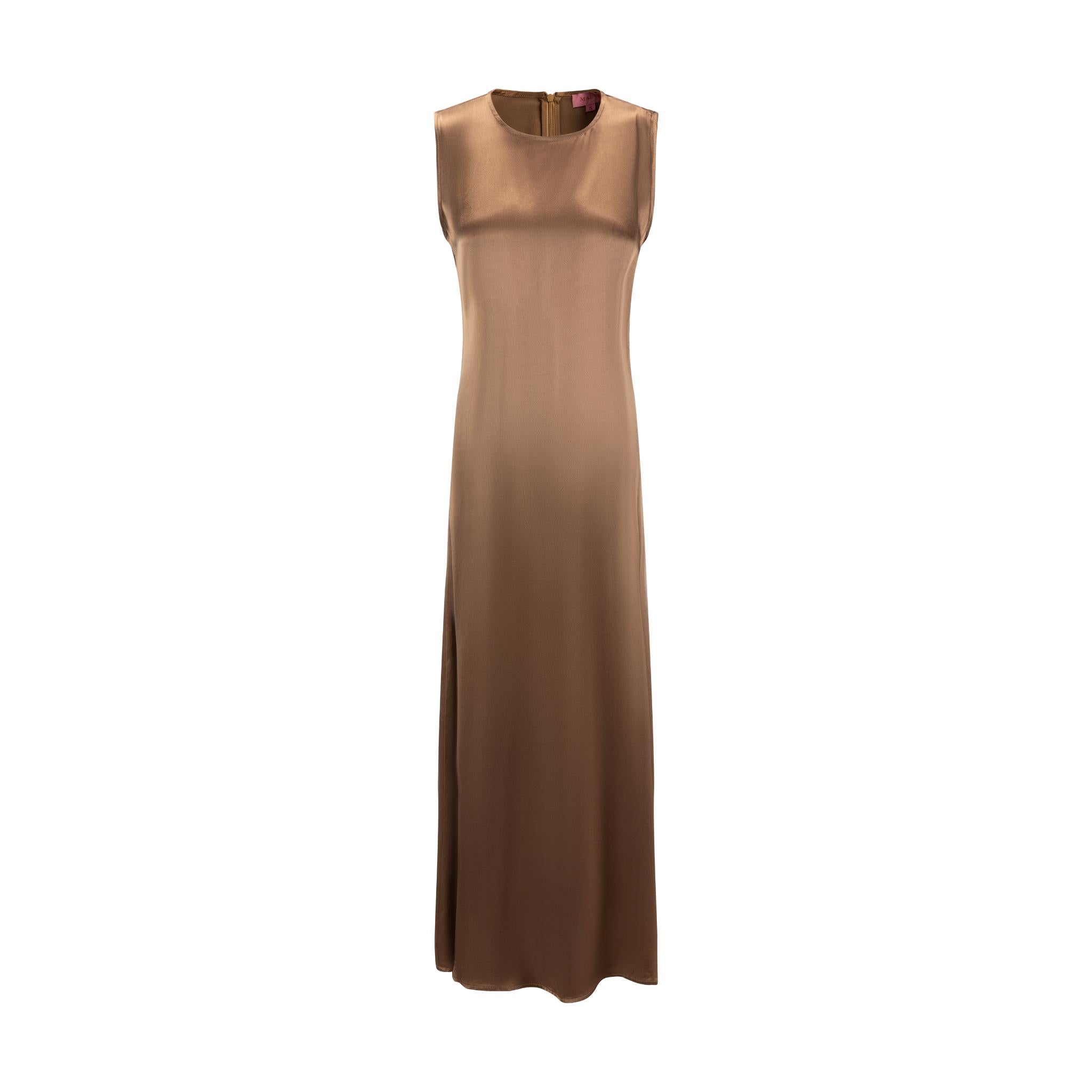 Brown Satin Jumper
