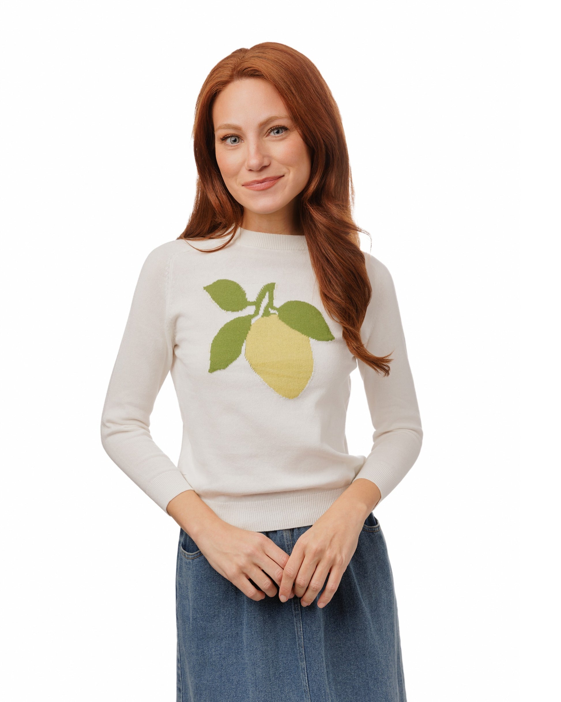 Lemon Knit Top