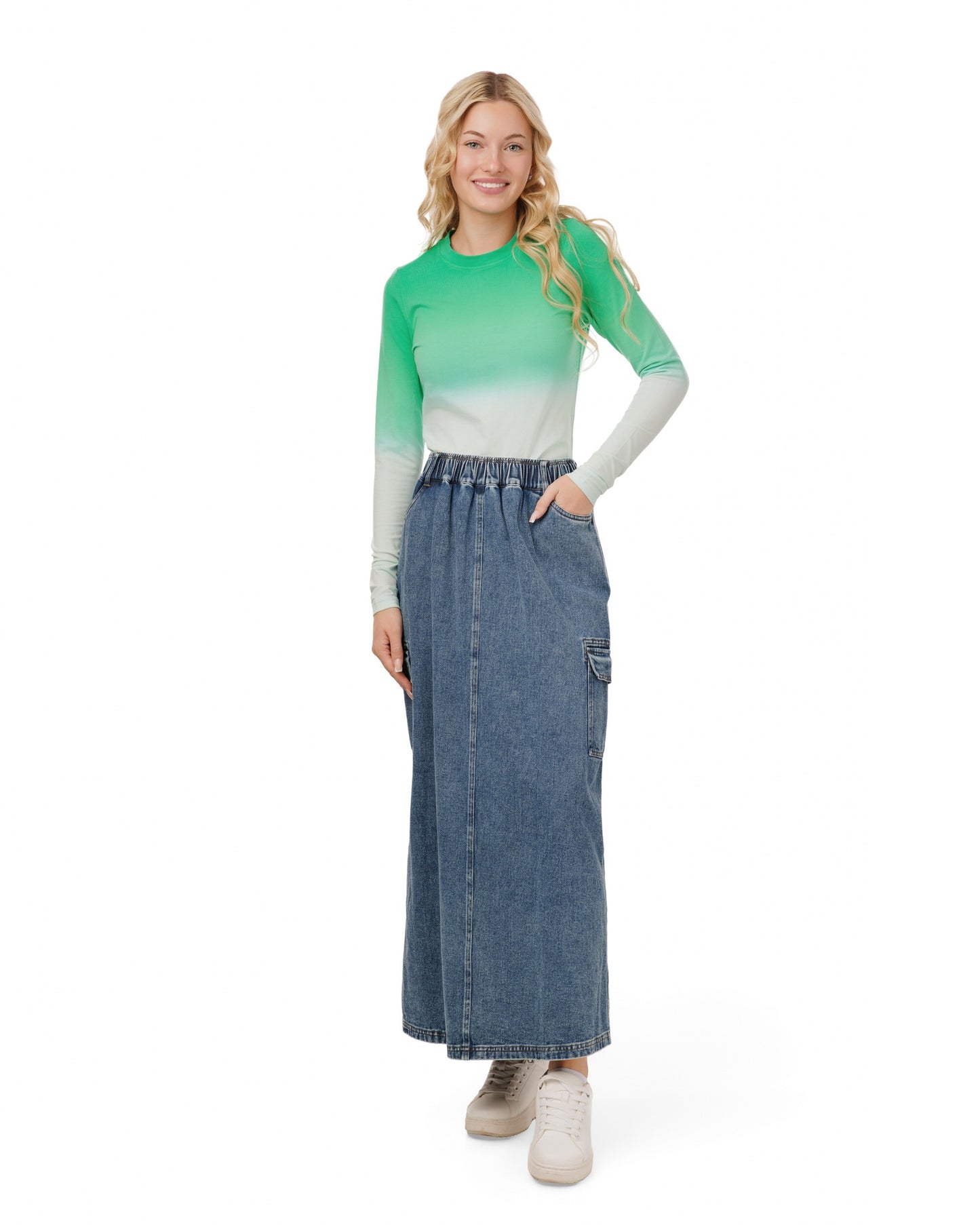 Ombre Top - Green