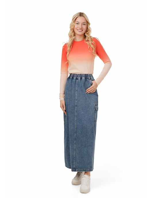 Ombre Top - Orange