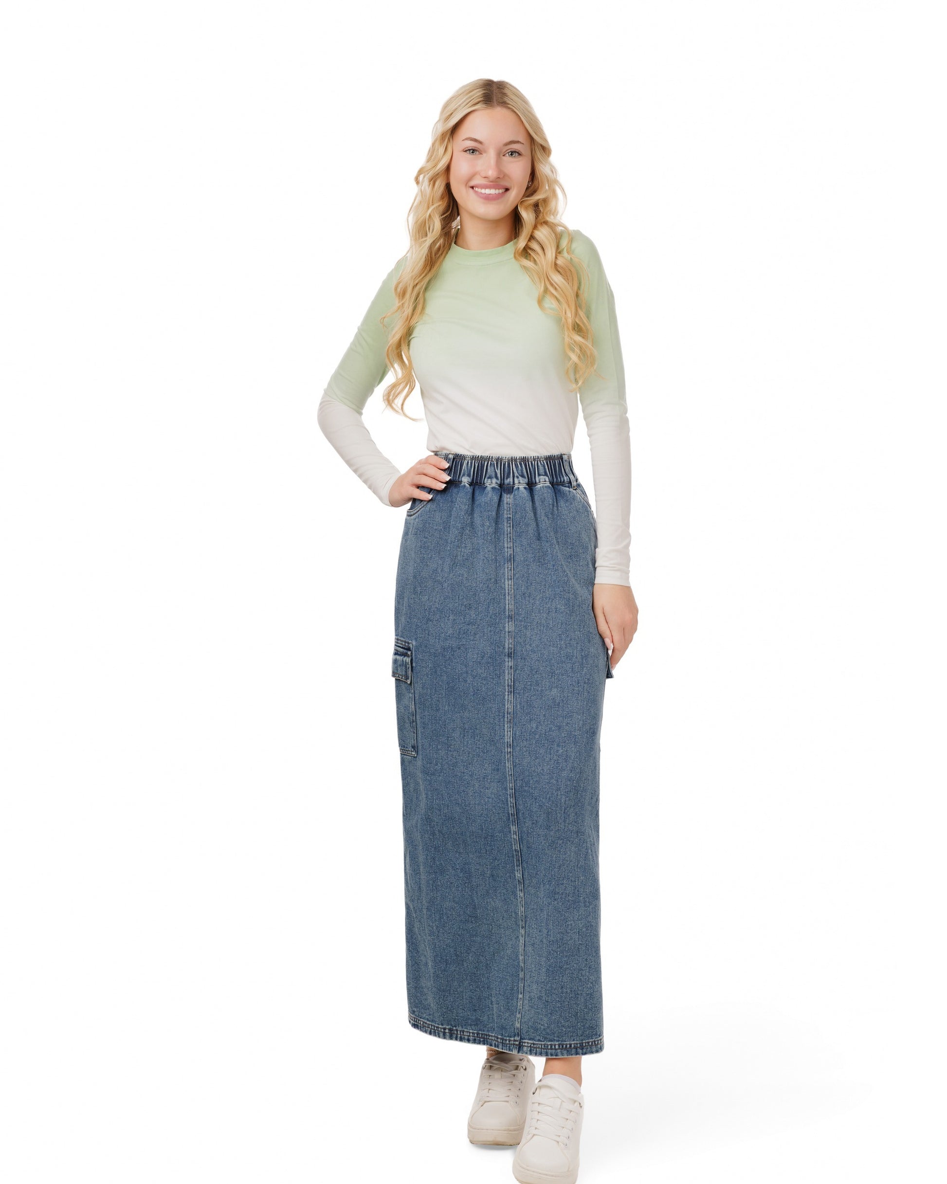 Ombre Top - Mint