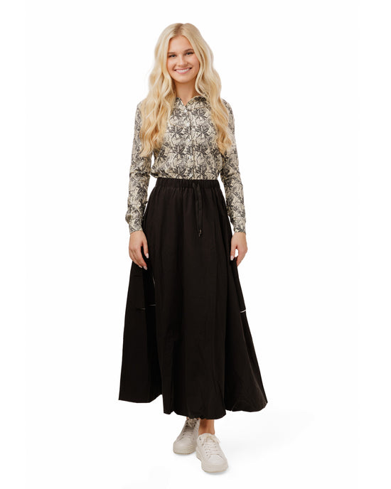 Hawaiian Blouse - Black