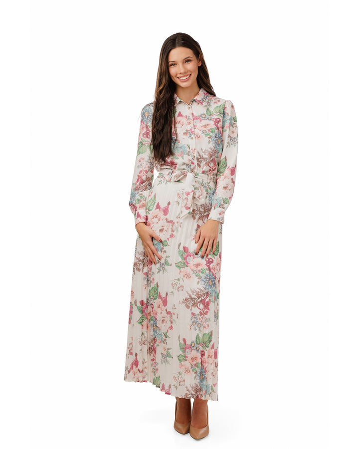 Floral Chiffon Skirt