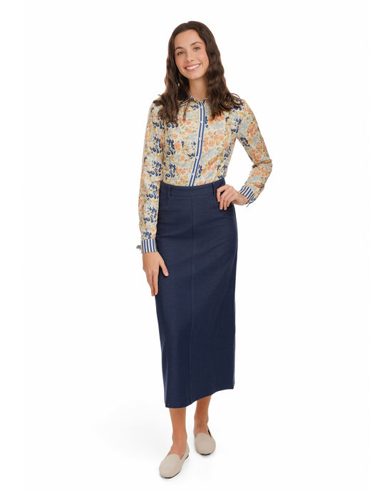 Basic Pocket Skirt - Midnight