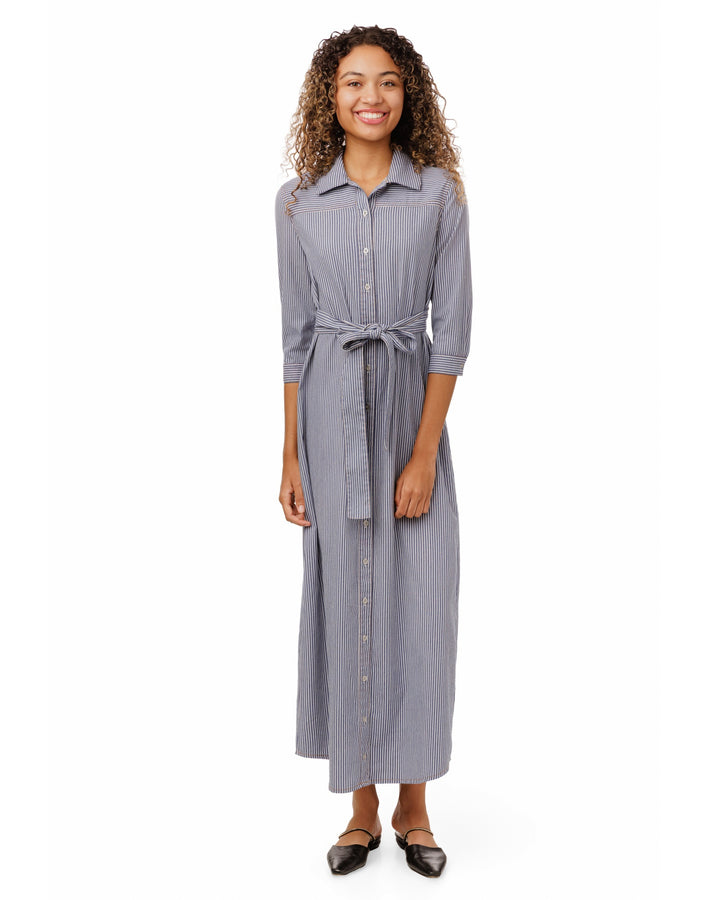 casual company dresses Belle Dress (Black Rose)