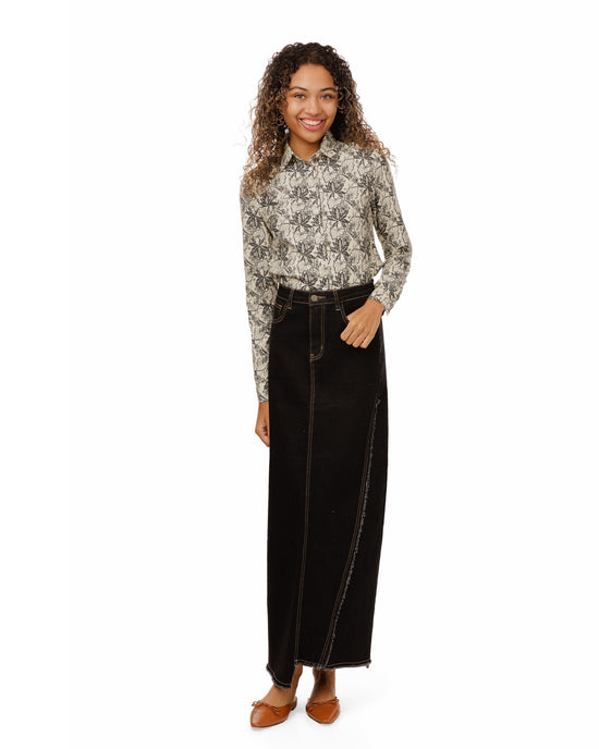 Hawaiian Blouse - Black