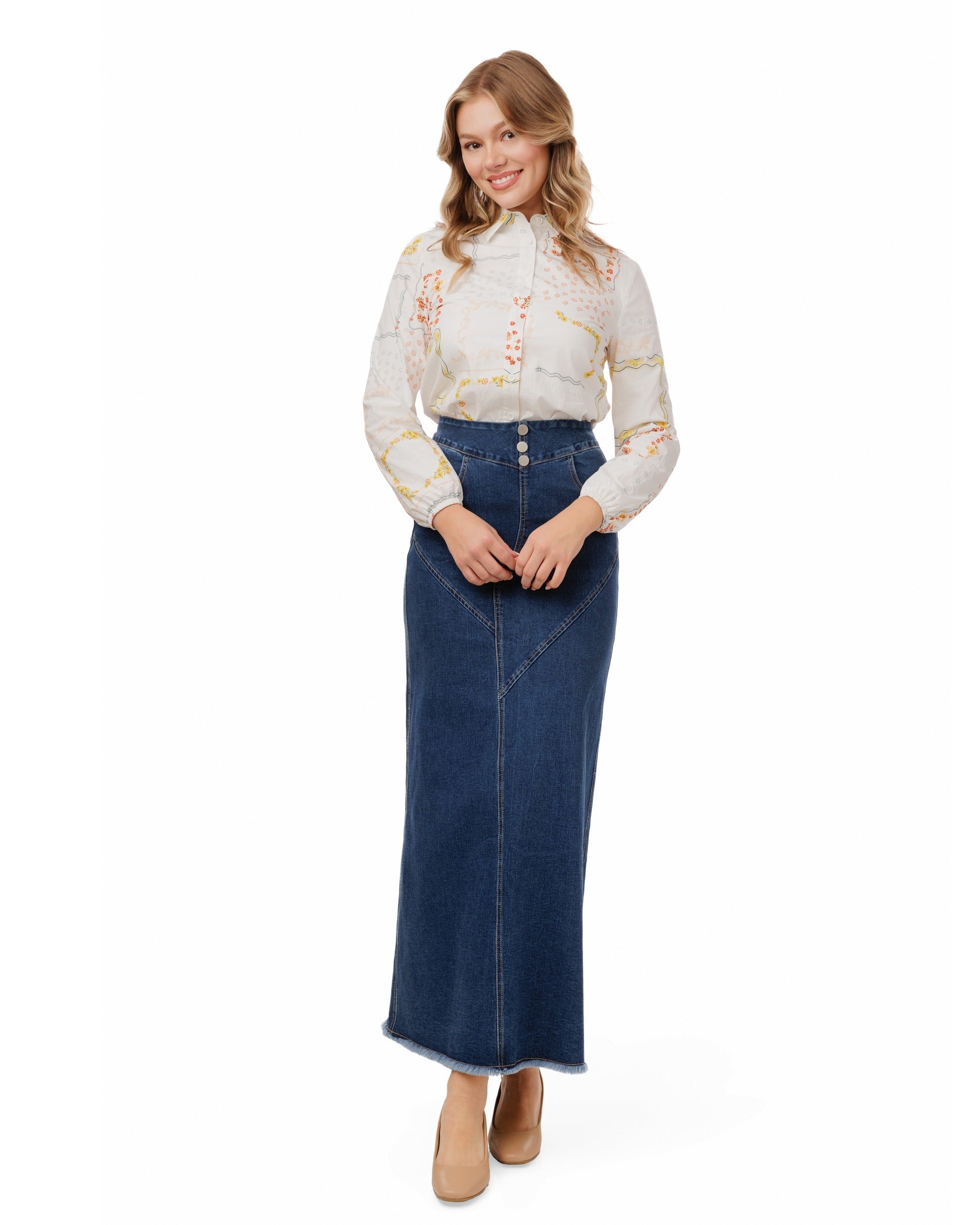 Patchwork Colorful Blouse
