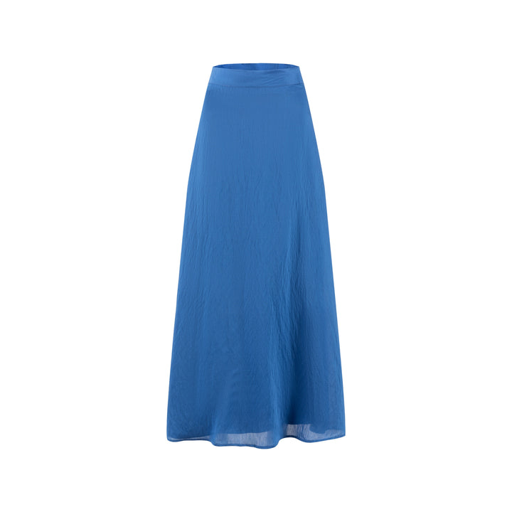 Blue A-Line Skirt
