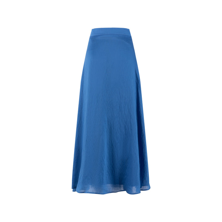 Blue A-Line Skirt