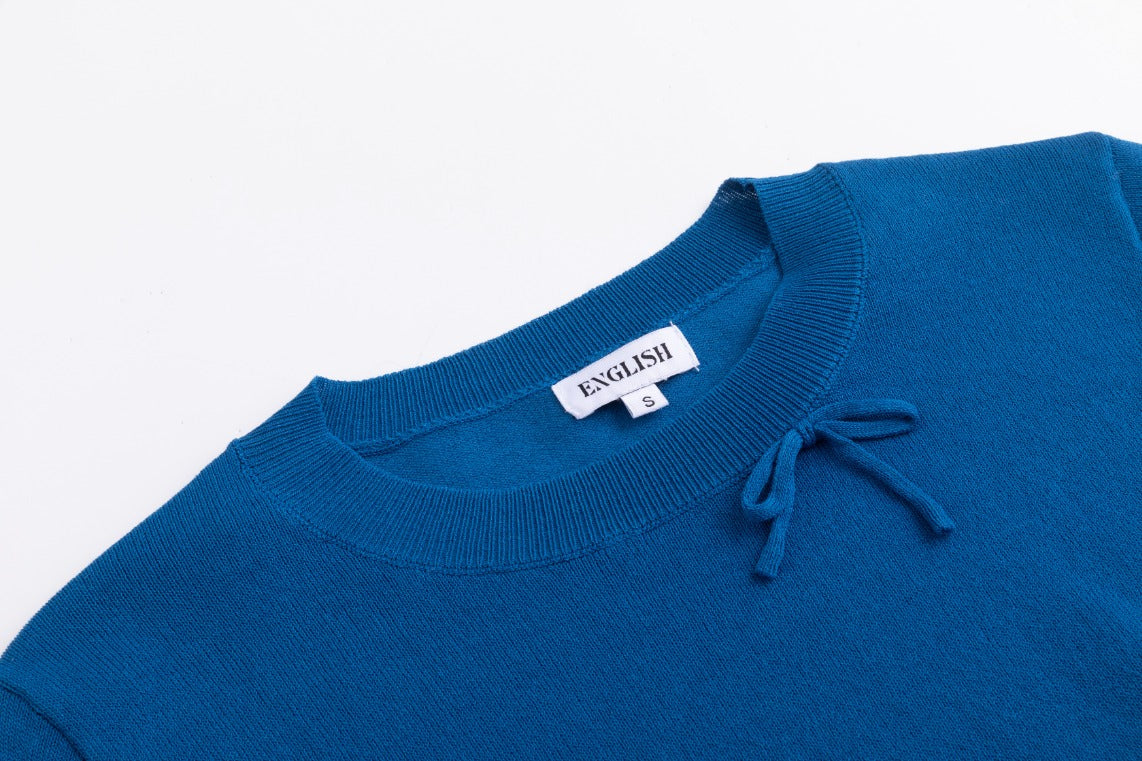 Royal Blue Knit Top