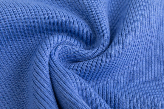 Scalloped Knit Top - Blue