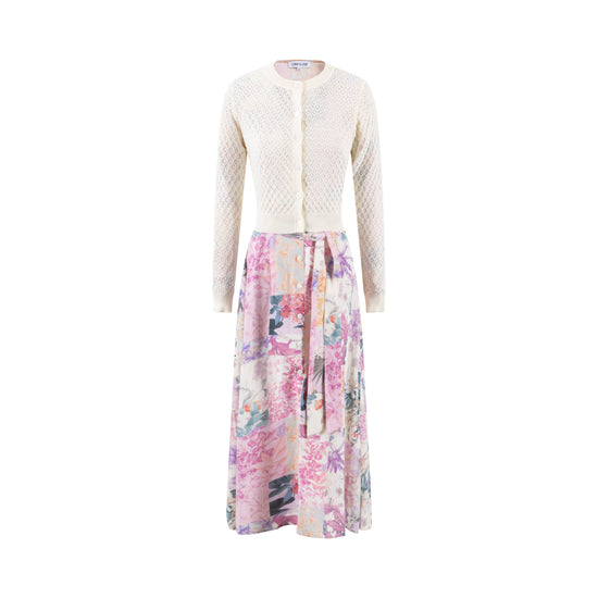 Floral Overlay Dress