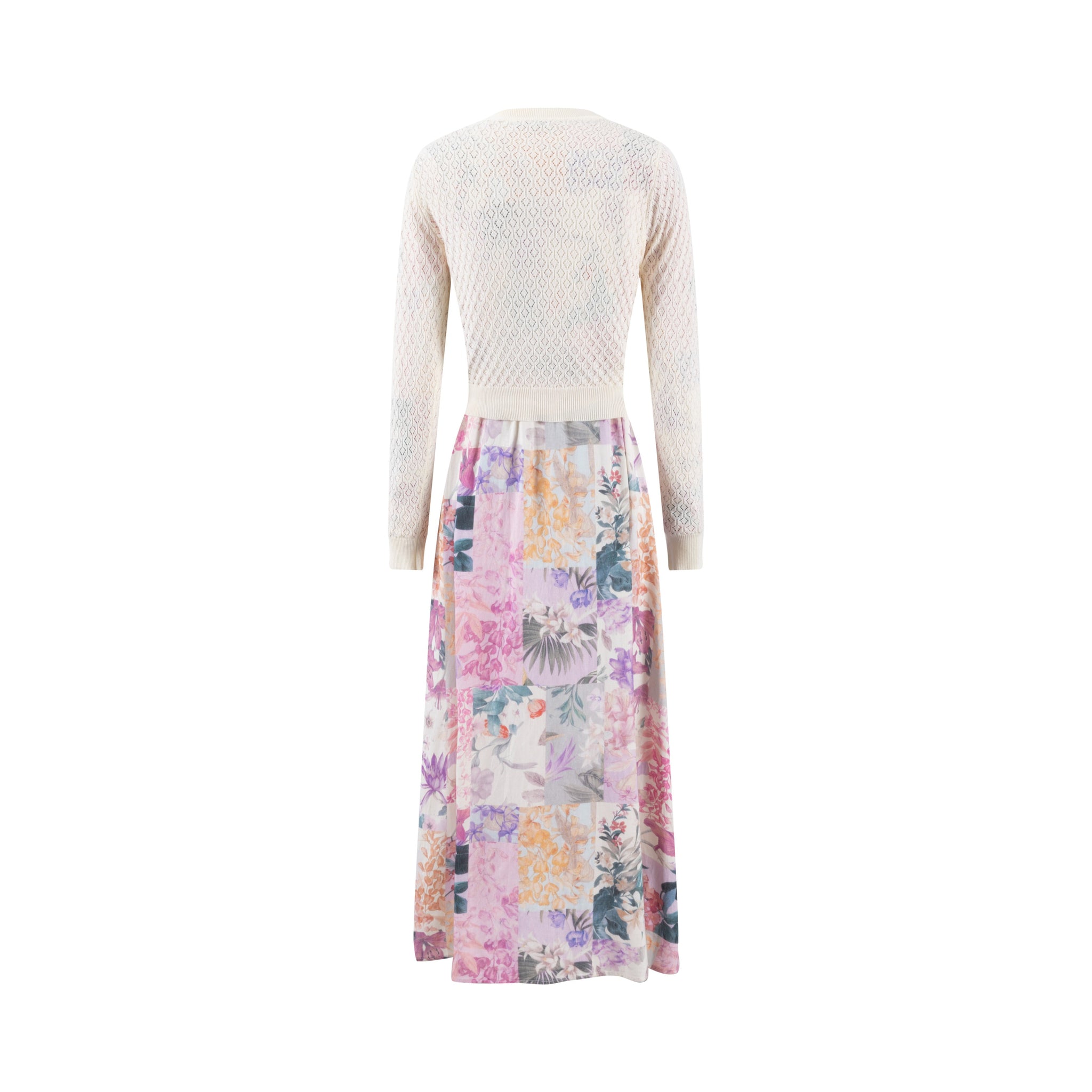 Floral Overlay Dress