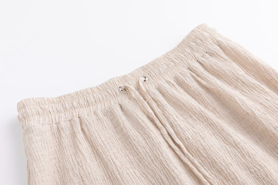 Tan Linen Skirt