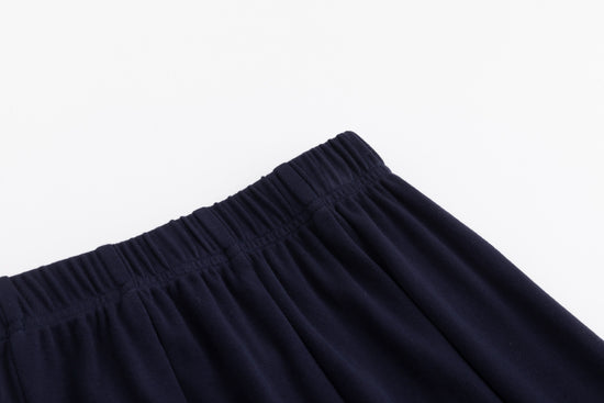Paneled Skirt- Midnight