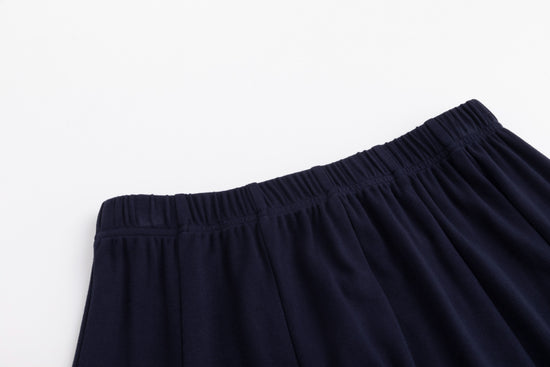 Paneled Skirt- Midnight