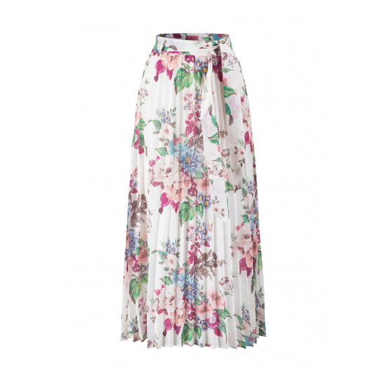 Floral Chiffon Skirt