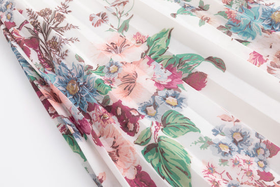 Floral Chiffon Skirt